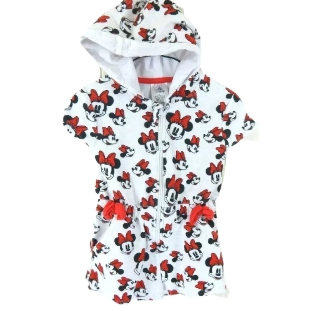 Disney Store Minnie Mouse Swim Cover Up Romper